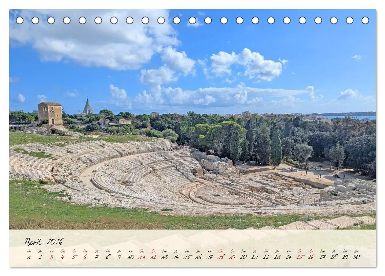Bild: 9783516734539 | Siziliens Zauber - Von Palermo bis Taormina (Tischkalender 2026 DIN...