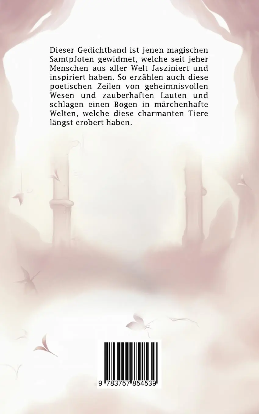 Rückseite: 9783757854539 | Von Samtpfoten &amp; Märchenkatzen | Illustrierte Katzengedichte | Hilbert