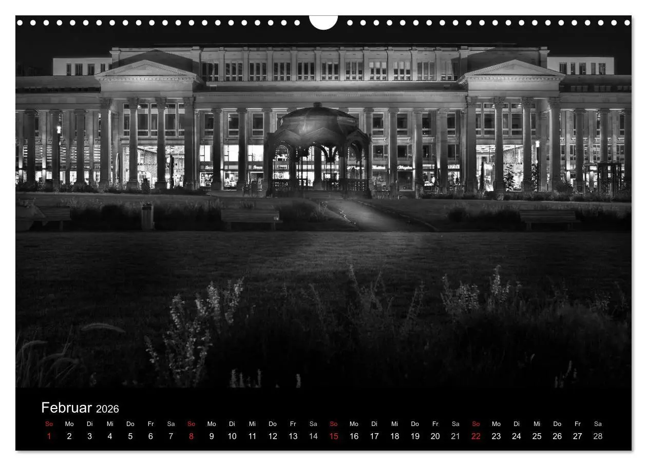 Bild: 9783516104639 | Stuttgart bei Nacht (Wandkalender 2026 DIN A3 quer), CALVENDO...