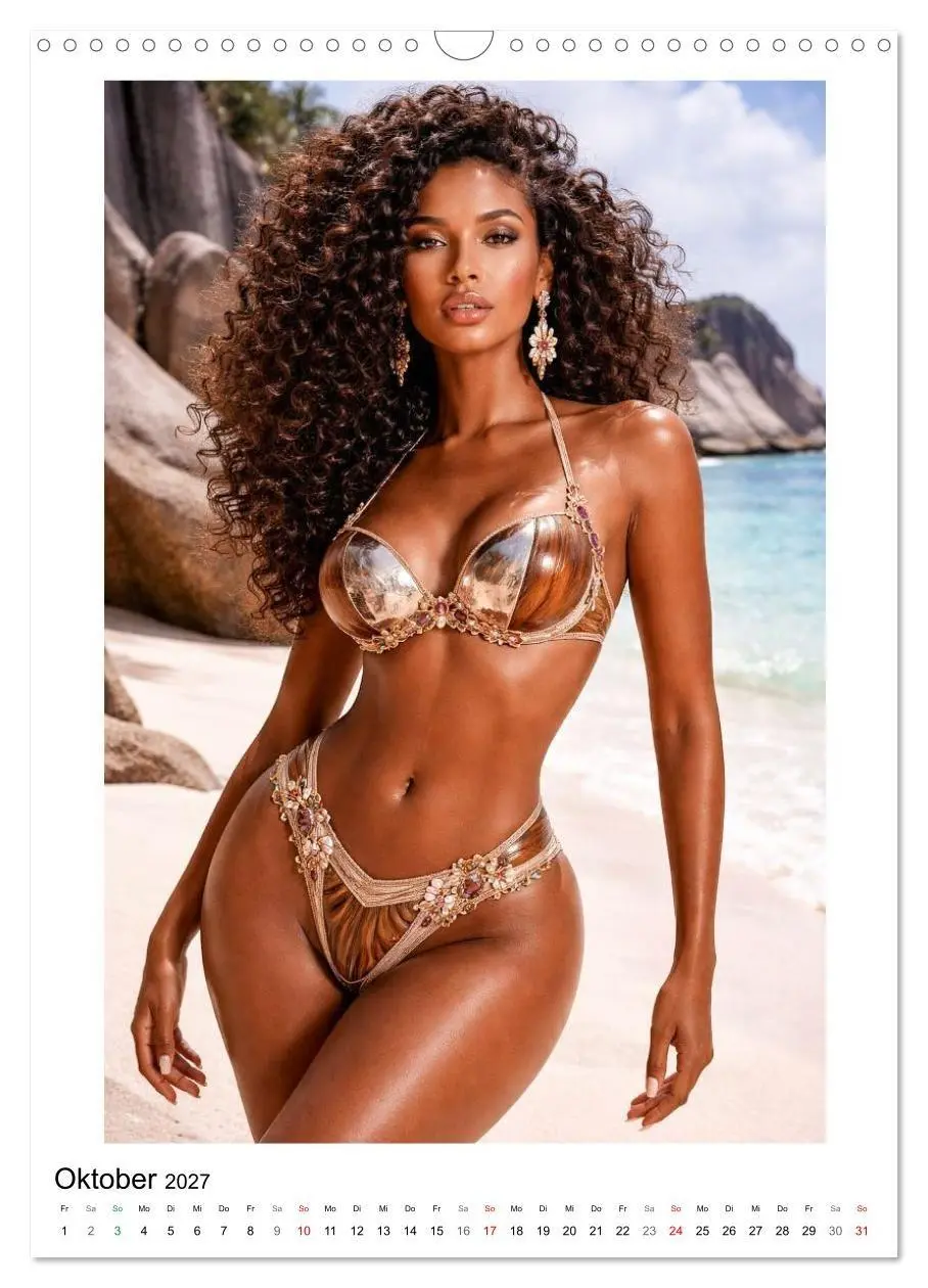 Bild: 9783569364639 | Bikini Beauties - 12 Strände der Welt (Wandkalender 2027 DIN A3...