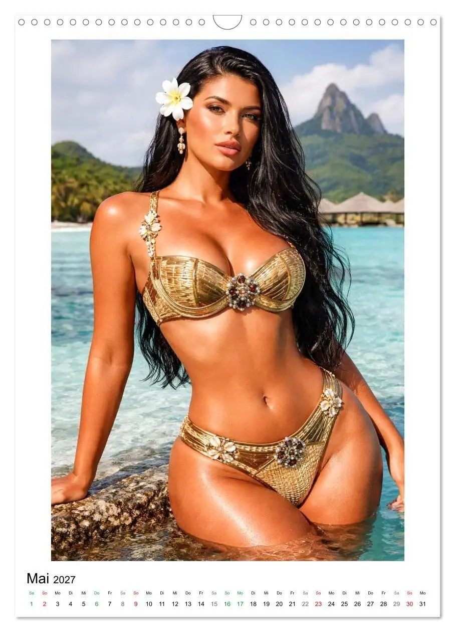 Bild: 9783569364639 | Bikini Beauties - 12 Strände der Welt (Wandkalender 2027 DIN A3...