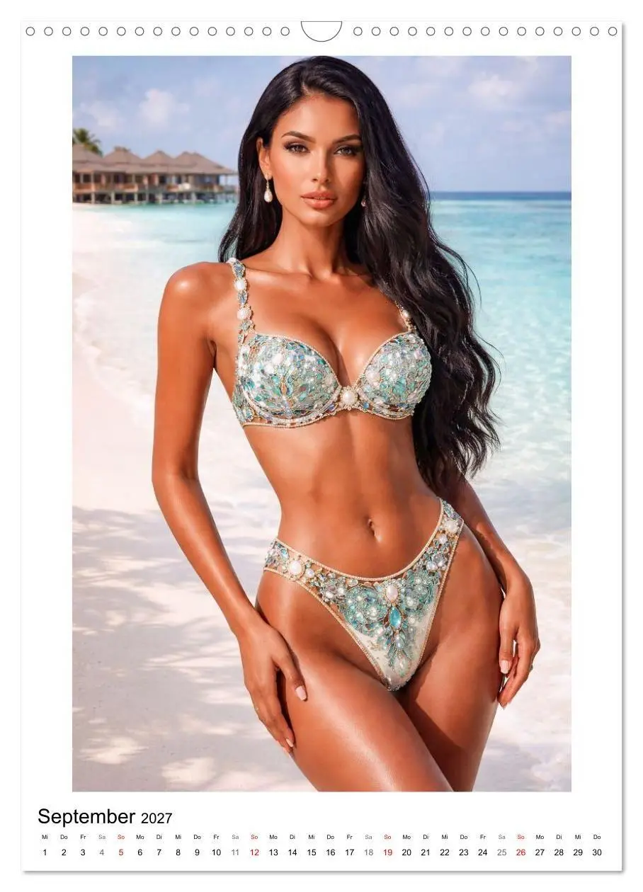 Bild: 9783569364639 | Bikini Beauties - 12 Strände der Welt (Wandkalender 2027 DIN A3...
