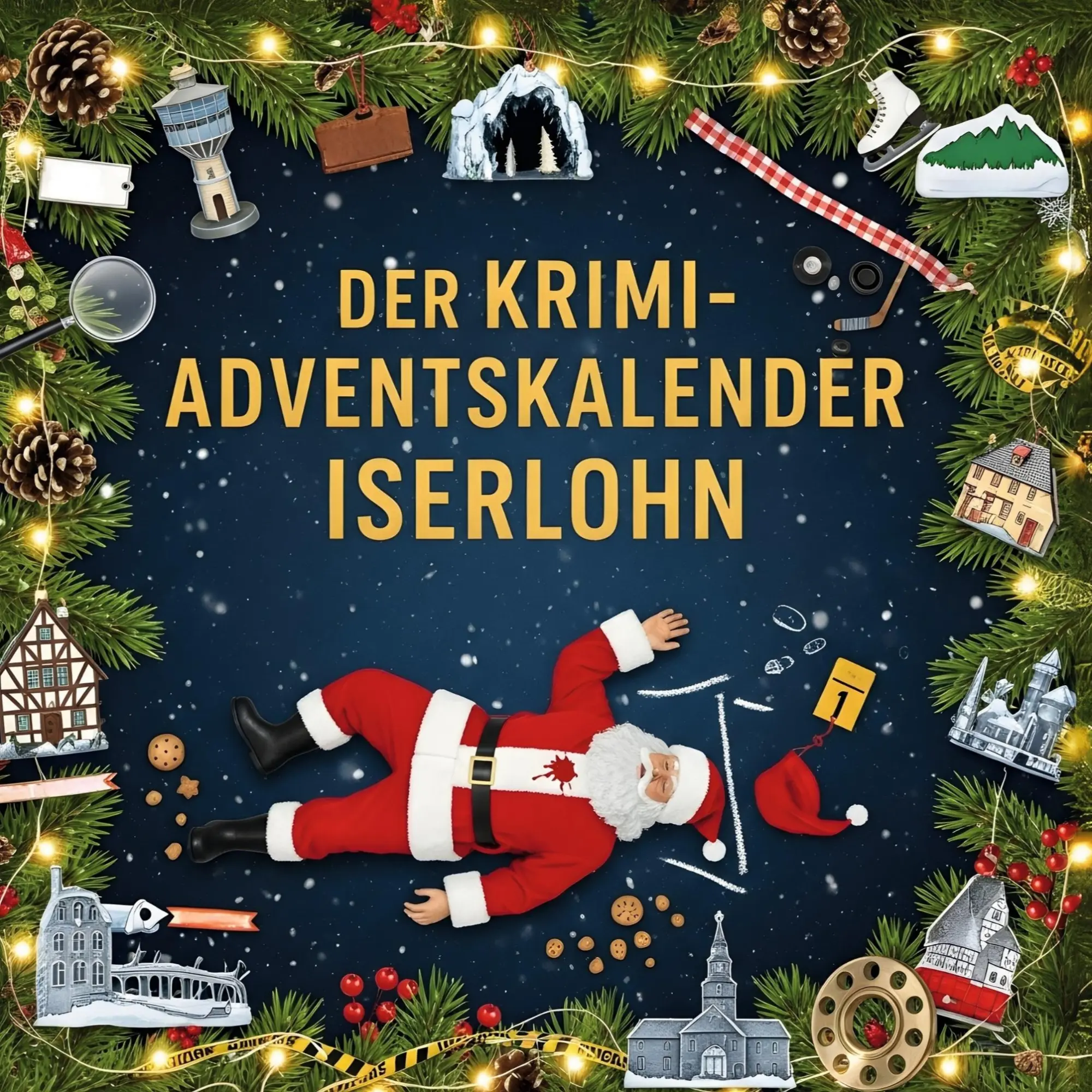 Cover: 9783695304639 | Der Krimi-Adventskalender Iserlohn | Mordsverdächtig in 24 Akten