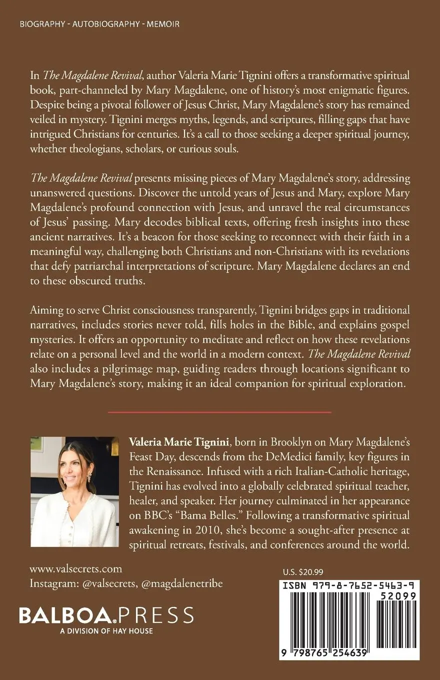 Rückseite: 9798765254639 | The Magdalene Revival | Valeria Marie Tignini | Taschenbuch | Englisch