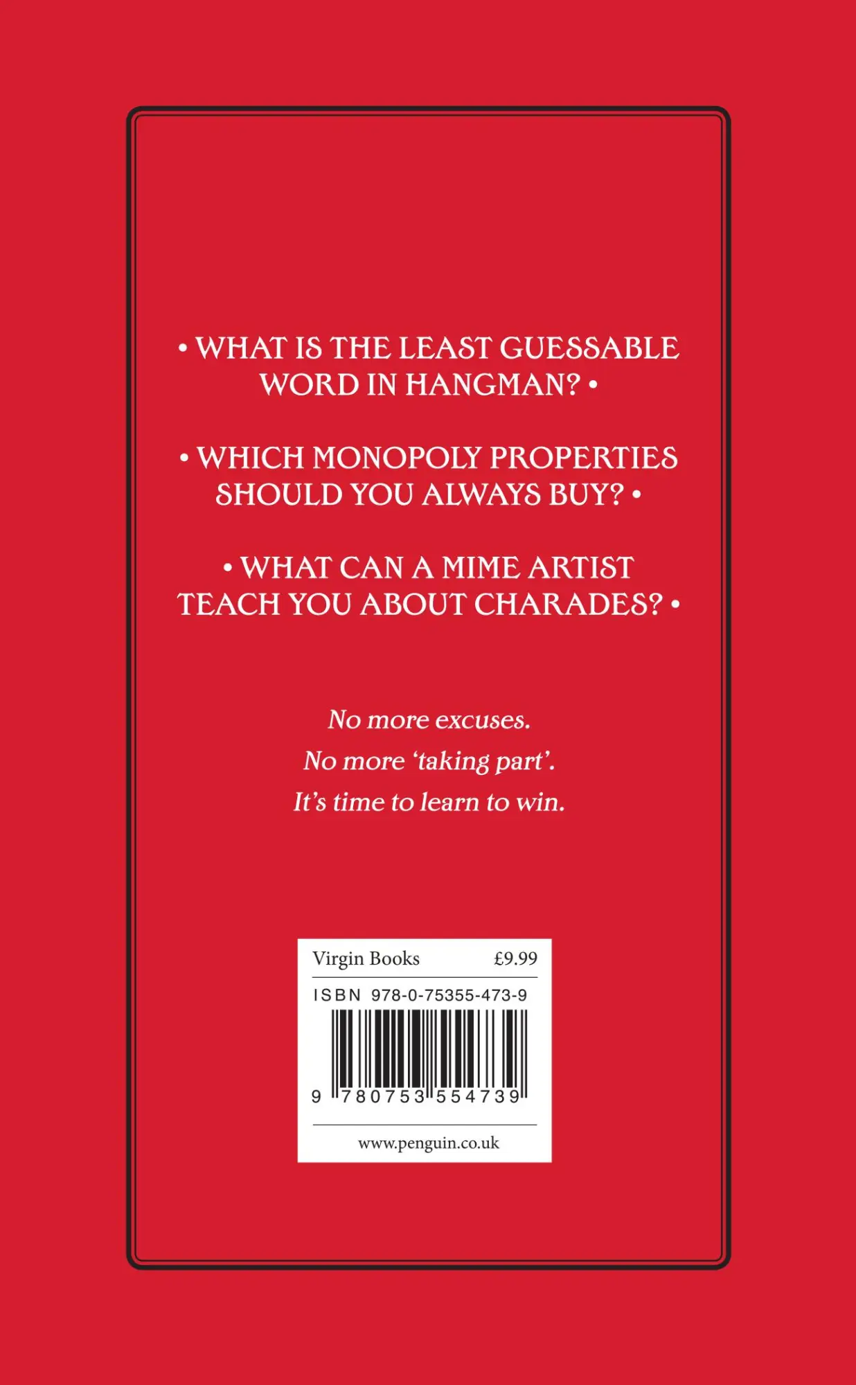 Rückseite: 9780753554739 | How to win games and beat people | Tom Whipple | Taschenbuch | 2019