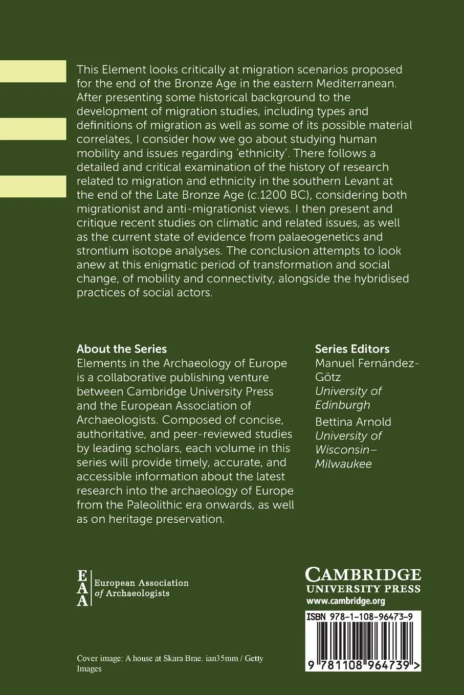 Rückseite: 9781108964739 | Migration Myths and the End of the Bronze Age in the Eastern...