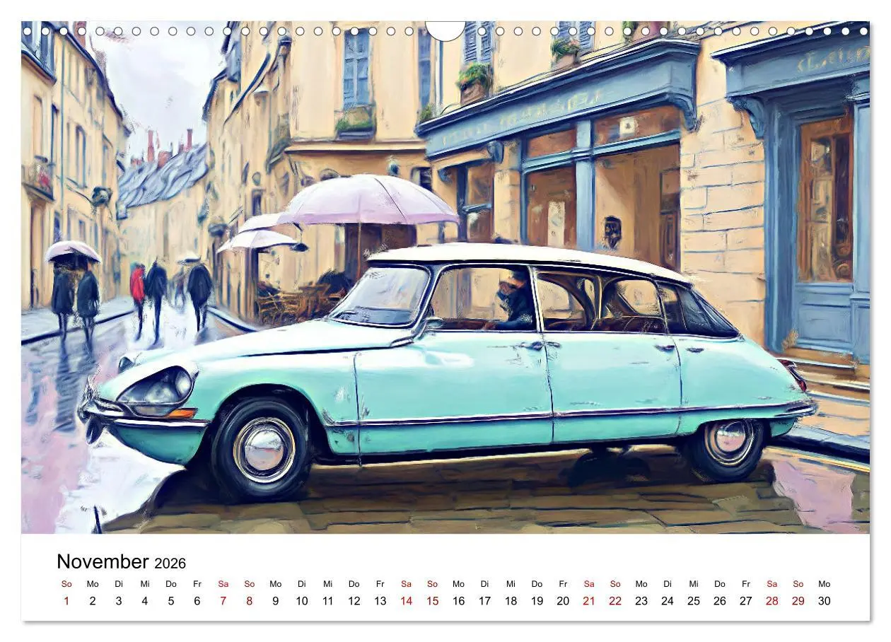 Bild: 9783457484739 | Surreale Autofreuden (Wandkalender 2026 DIN A3 quer), CALVENDO...
