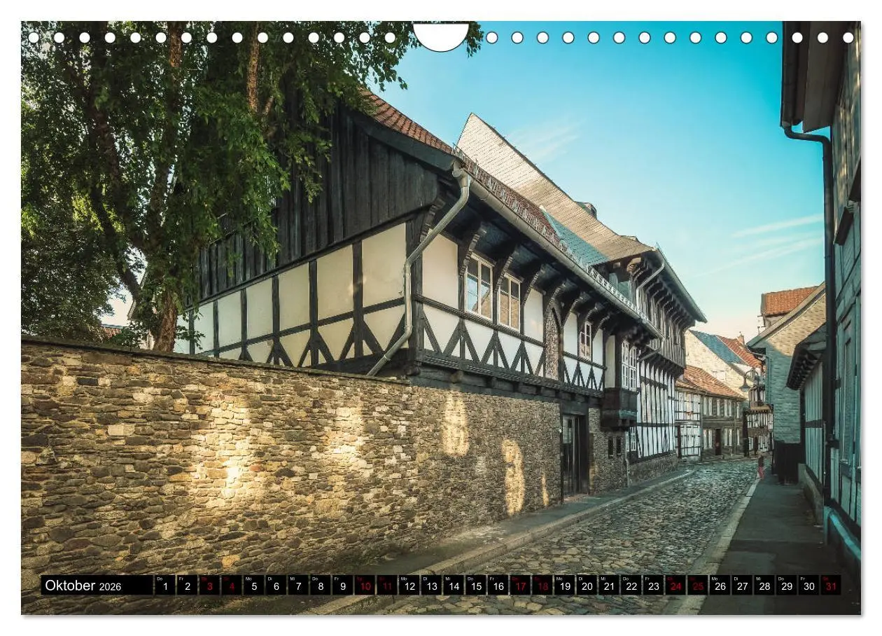 Bild: 9783457864739 | Weltkulturerbe Goslar (Wandkalender 2026 DIN A4 quer), CALVENDO...