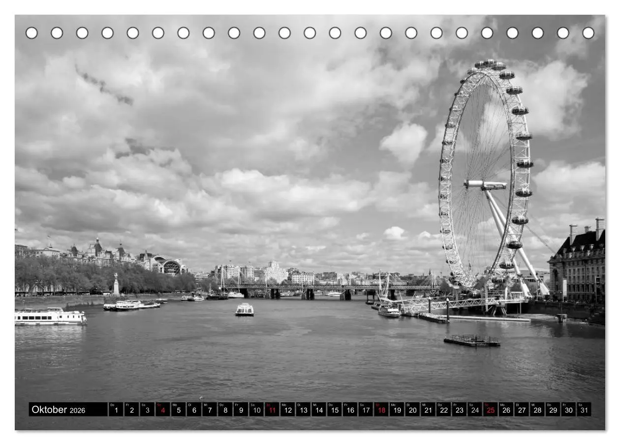 Bild: 9783516194739 | LONDON Stadtansichten (Tischkalender 2026 DIN A5 quer), CALVENDO...