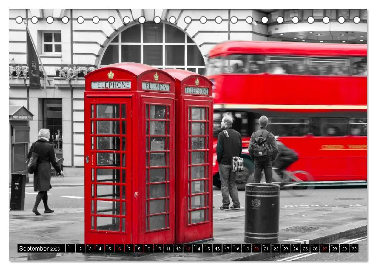 Bild: 9783516194739 | LONDON Stadtansichten (Tischkalender 2026 DIN A5 quer), CALVENDO...