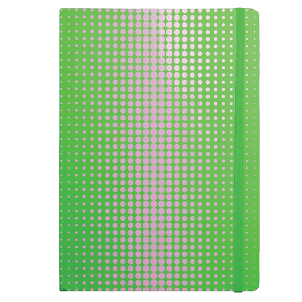 Cover: 4048809034839 | Notizbuch A4 Tec green-pink | Taschenbuch | 2025 | CEDON MuseumsShops