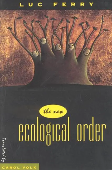 Cover: 9780226244839 | The New Ecological Order | Luc Ferry | Taschenbuch | Englisch | 1995