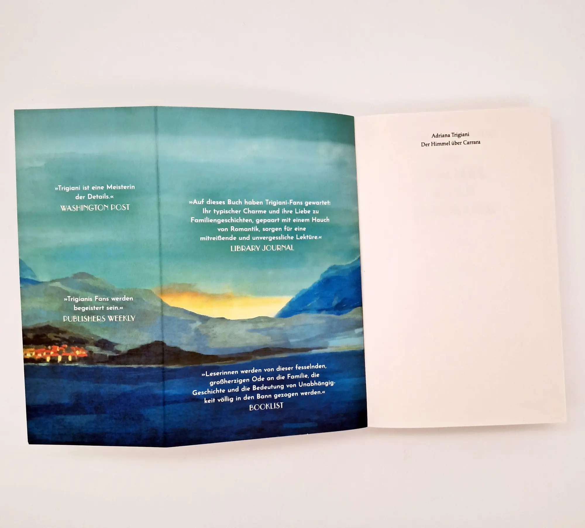 Bild: 9783423264839 | Der Himmel über Carrara | Adriana Trigiani | Taschenbuch | 416 S.