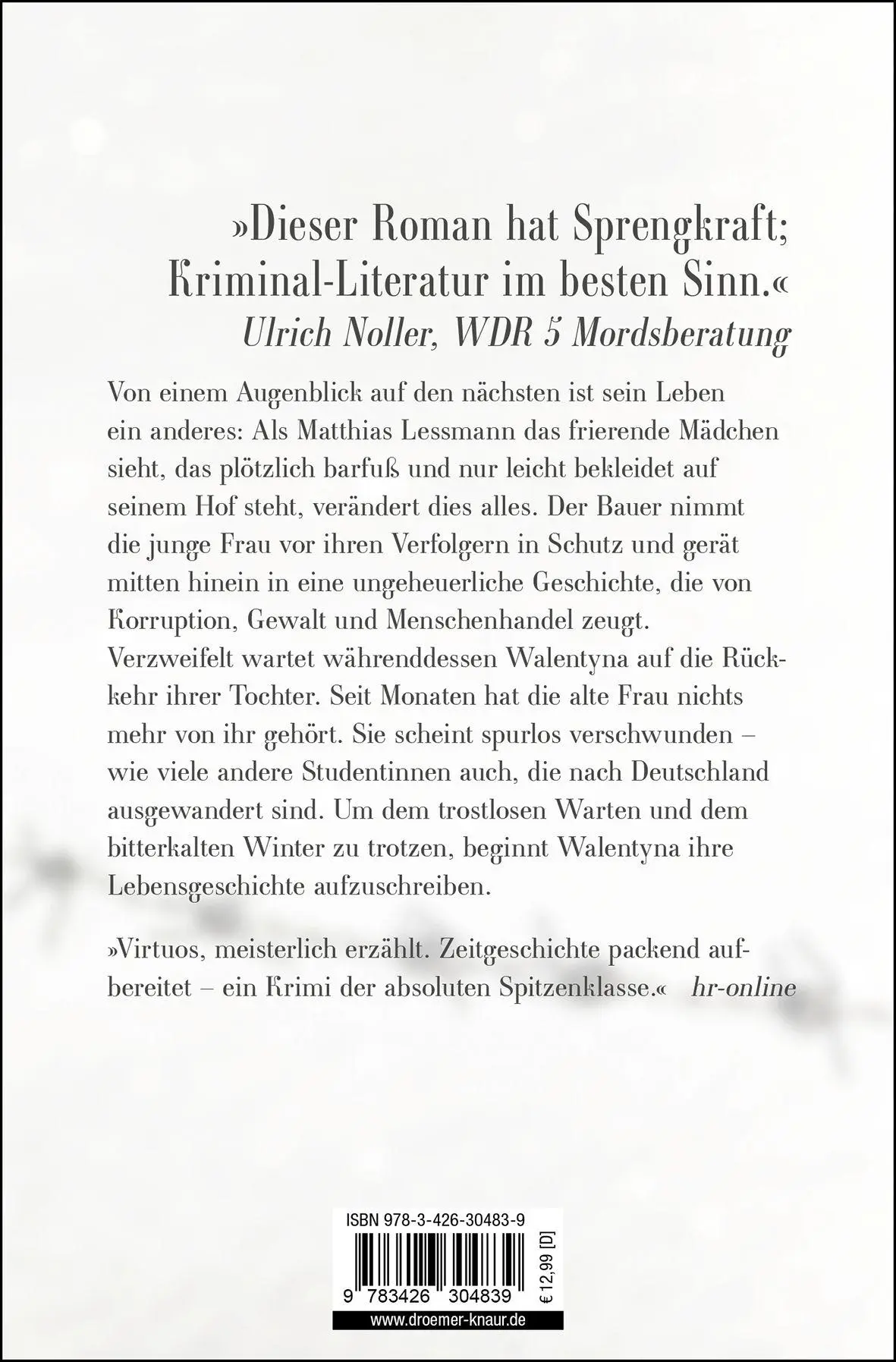 Rückseite: 9783426304839 | Die andere Hälfte der Hoffnung | Mechtild Borrmann | Taschenbuch