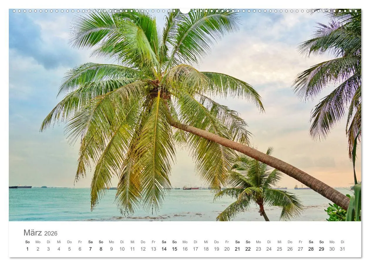 Bild: 9783457784839 | Singapur (Wandkalender 2026 DIN A2 quer), CALVENDO Monatskalender
