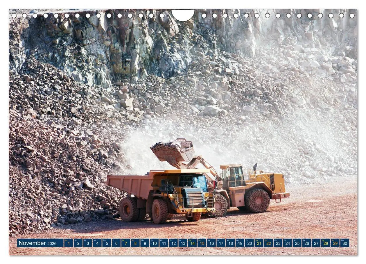 Bild: 9783457854839 | Bergbau - Die Faszination der riesigen Maschinen (Wandkalender 2026...
