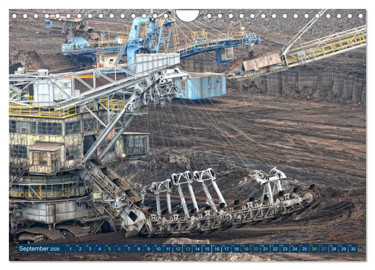 Bild: 9783457854839 | Bergbau - Die Faszination der riesigen Maschinen (Wandkalender 2026...