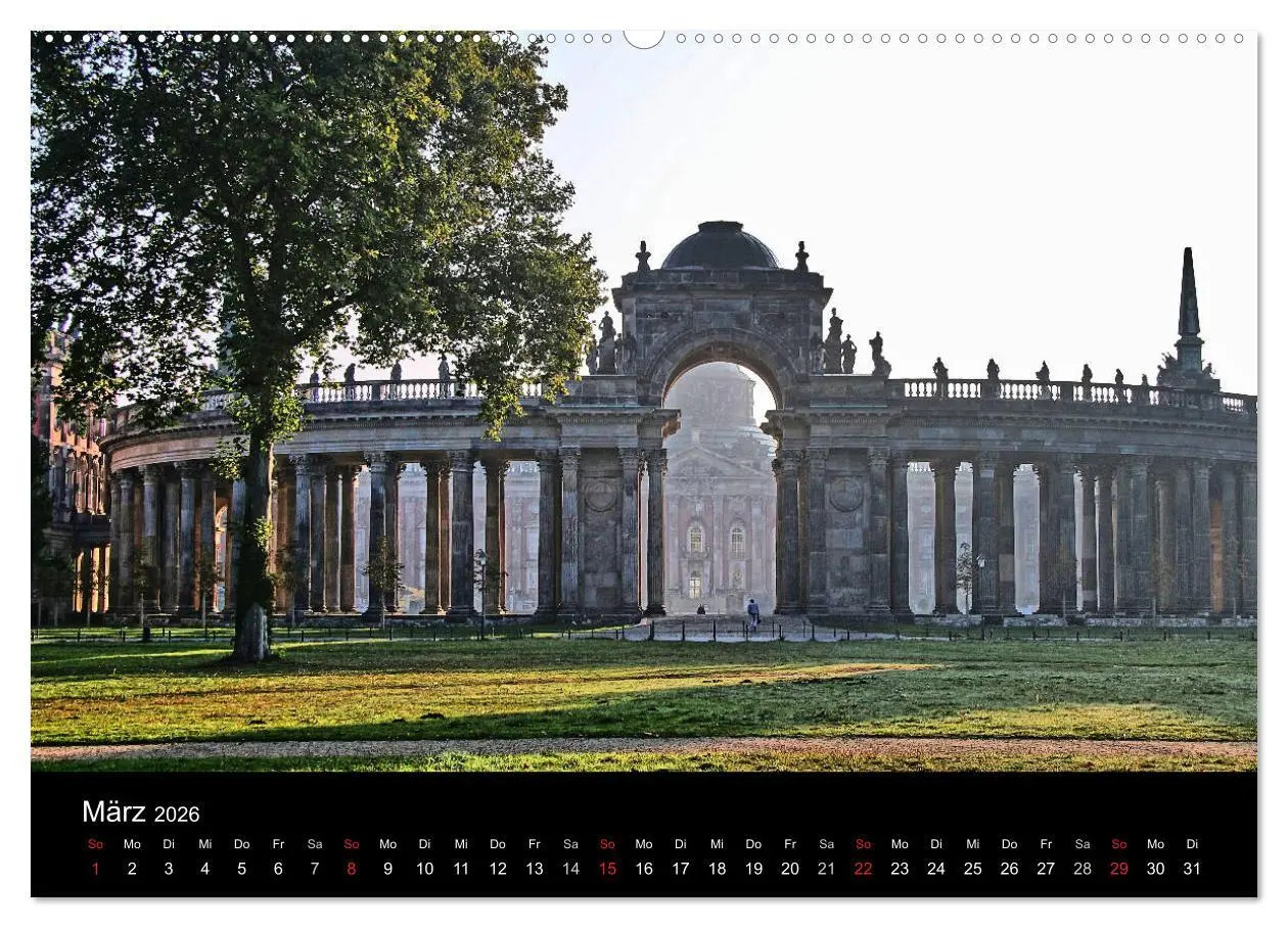 Bild: 9783516184839 | Potsdam 2026 (hochwertiger Premium Wandkalender 2026 DIN A2 quer),...
