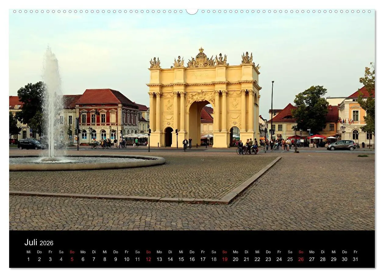 Bild: 9783516184839 | Potsdam 2026 (hochwertiger Premium Wandkalender 2026 DIN A2 quer),...
