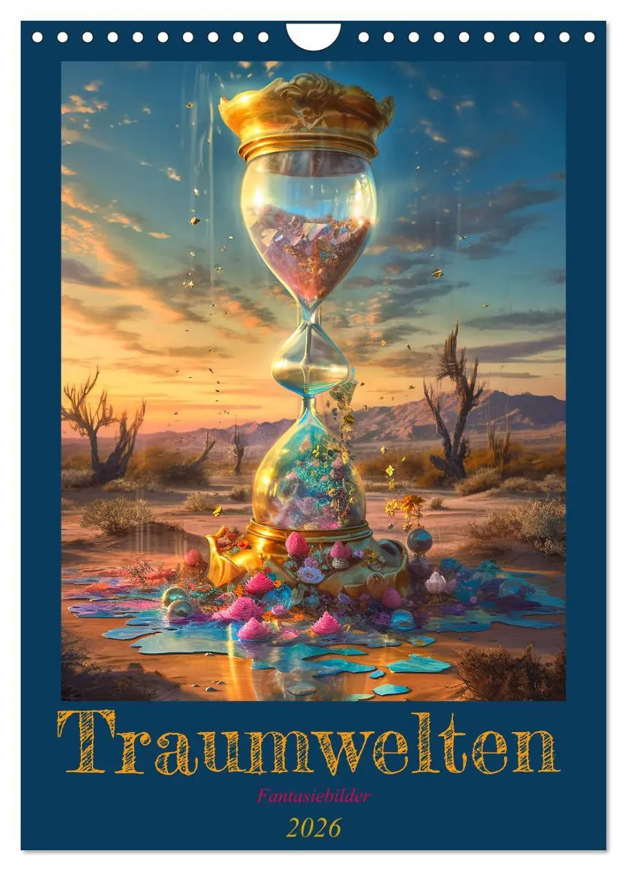 Cover: 9783516324839 | Traumwelten (Wandkalender 2026 DIN A4 hoch), CALVENDO Monatskalender