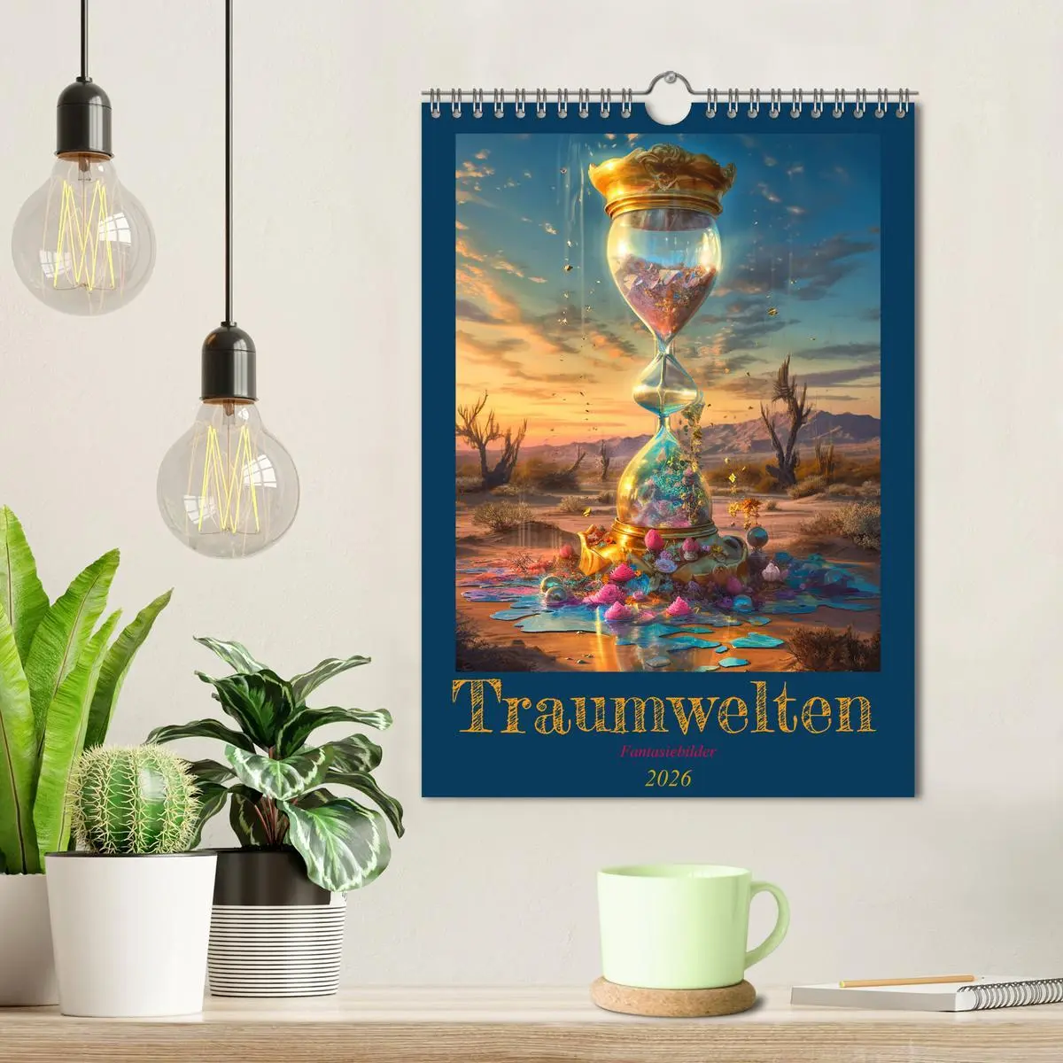 Bild: 9783516324839 | Traumwelten (Wandkalender 2026 DIN A4 hoch), CALVENDO Monatskalender