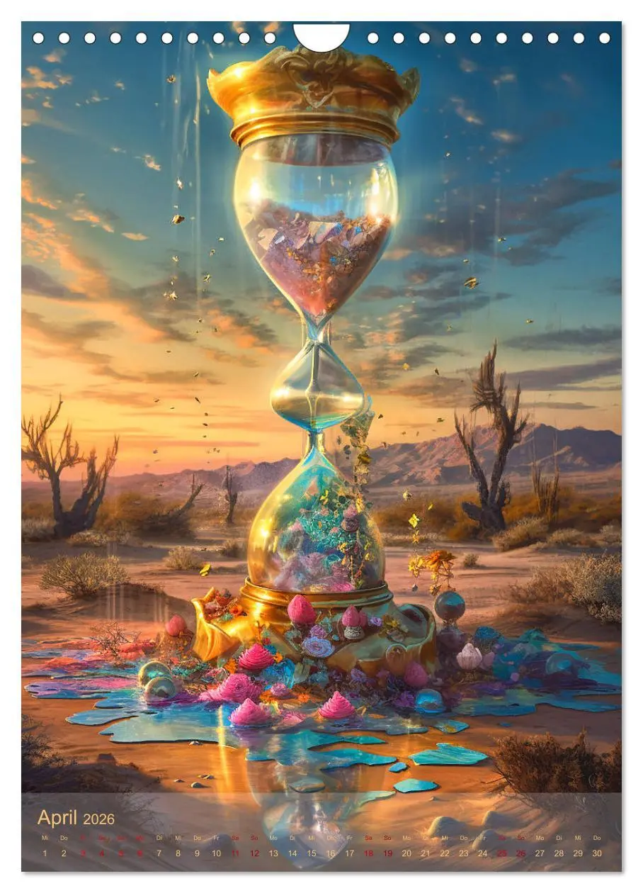 Bild: 9783516324839 | Traumwelten (Wandkalender 2026 DIN A4 hoch), CALVENDO Monatskalender
