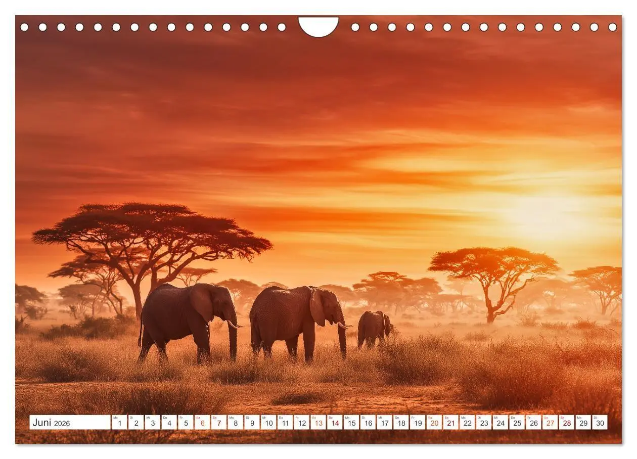 Bild: 9783516704839 | Ungezähmte Natur (Wandkalender 2026 DIN A4 quer), CALVENDO...