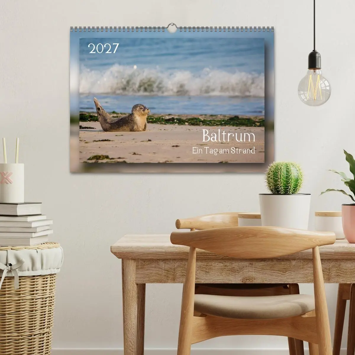 Bild: 9783594094839 | Baltrum - Ein Tag am Strand (Wandkalender 2027 DIN A3 quer),...
