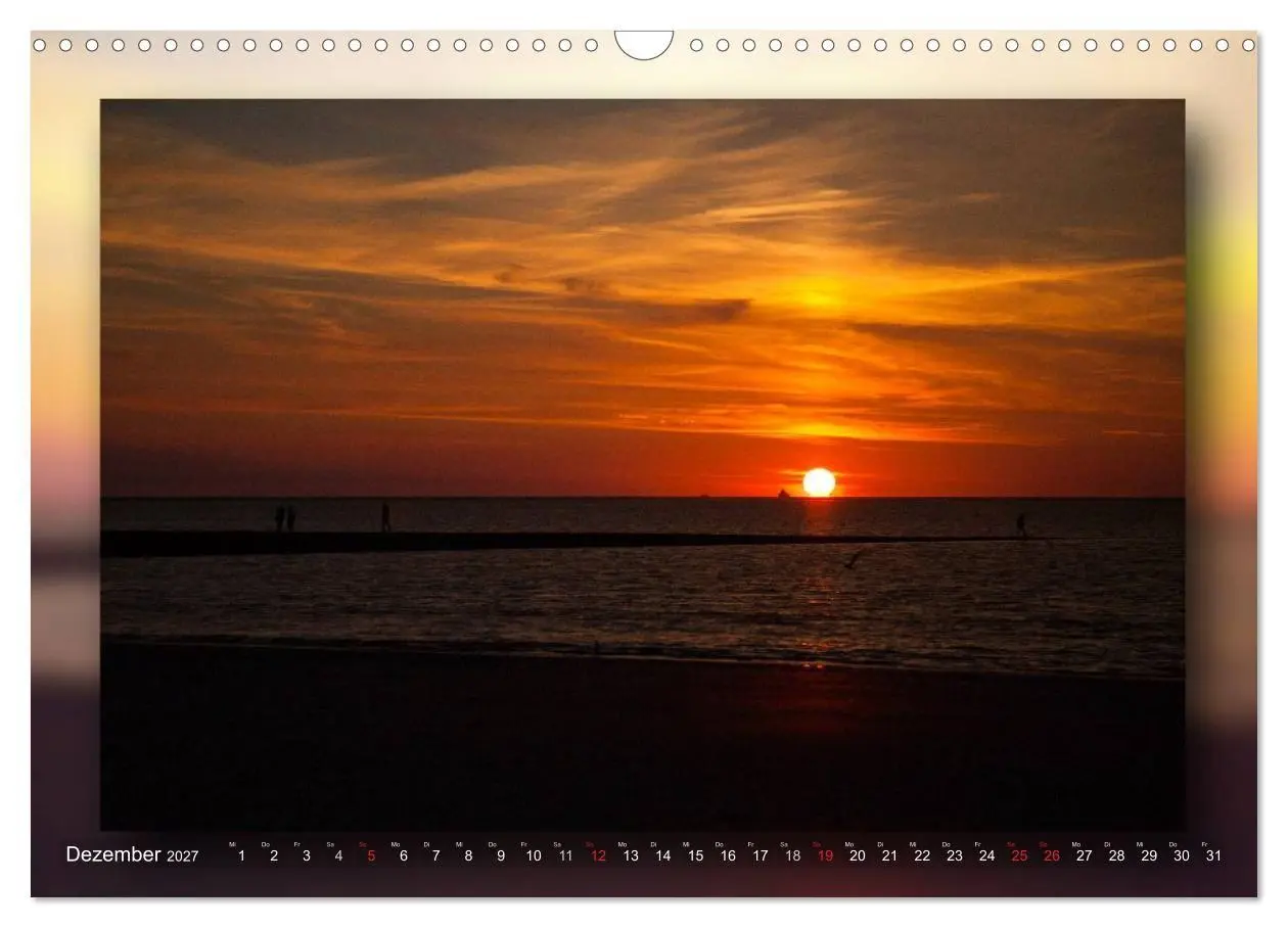 Bild: 9783594094839 | Baltrum - Ein Tag am Strand (Wandkalender 2027 DIN A3 quer),...
