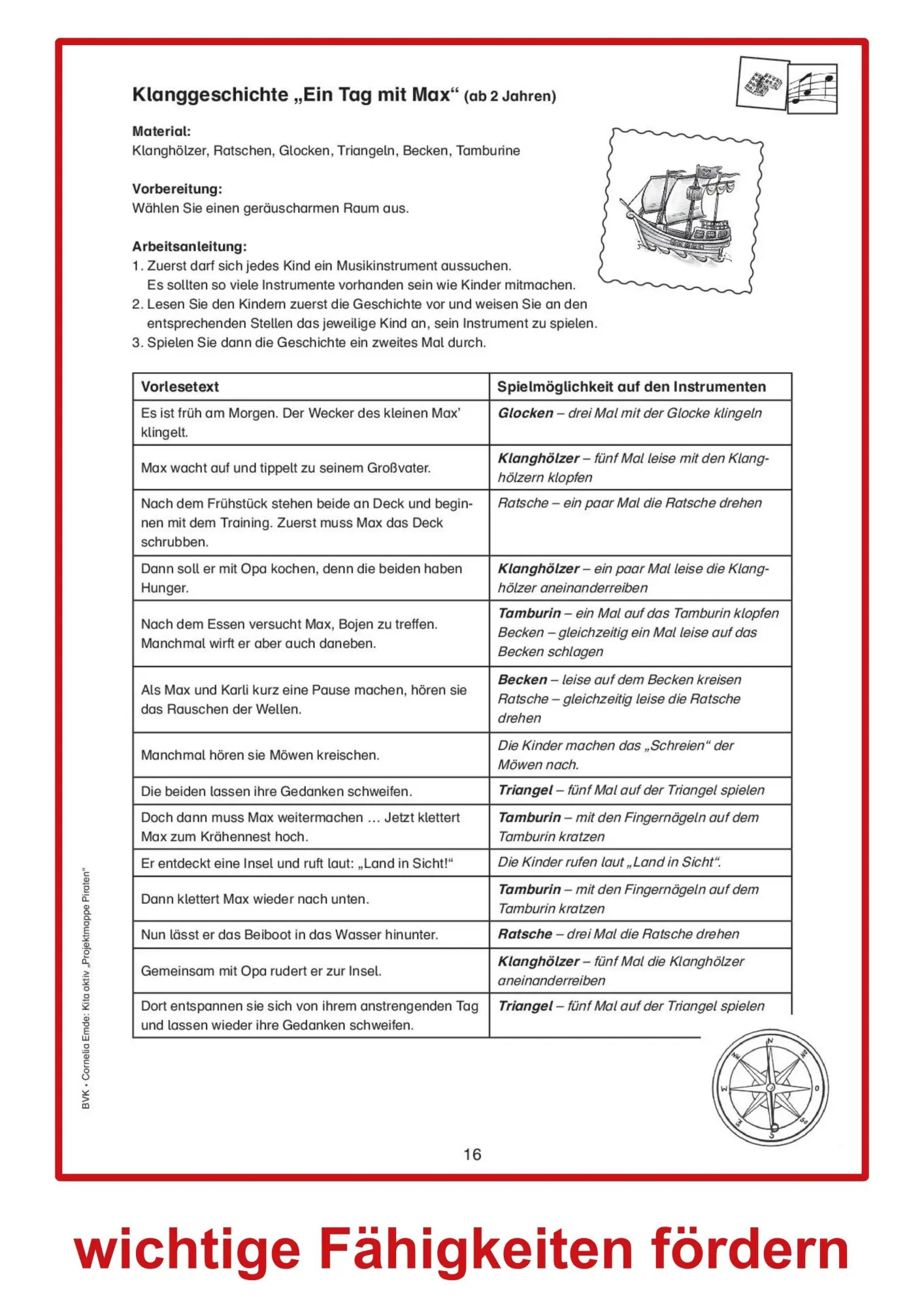 Bild: 9783867404839 | Kita aktiv Projektmappe "Piraten" | Cornelia Emde | Broschüre | 52 S.