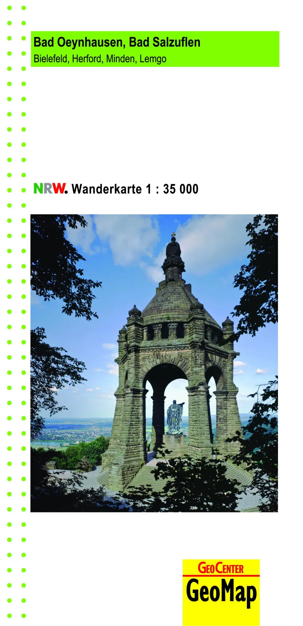 Cover: 9783936184839 | Bad Oeynhausen, Bad Salzuflen Wanderkarte 1:35 000 | NRW | Deutsch