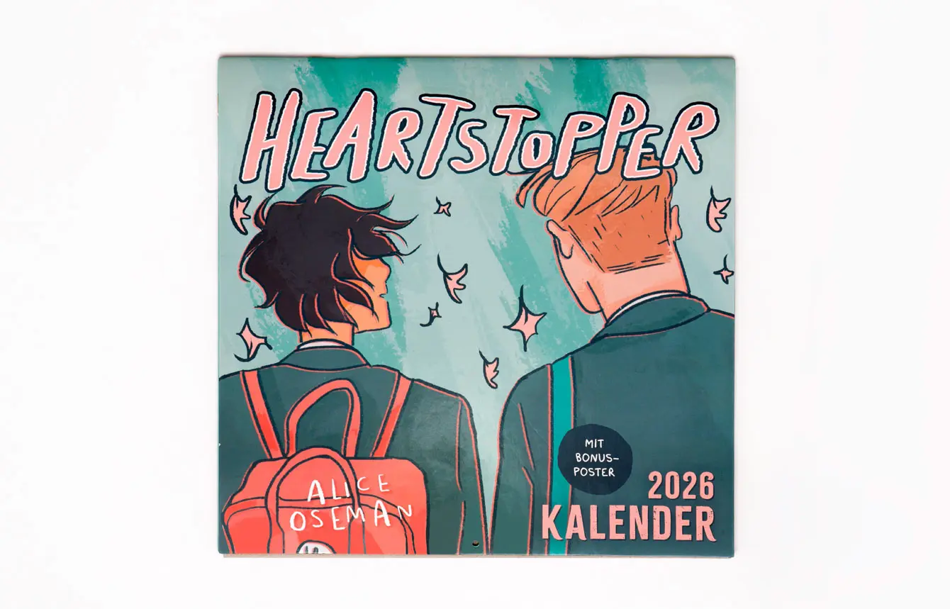 Bild: 9783962444839 | Heartstopper Kalender 2026 | mit Poster | Alice Oseman | Kalender