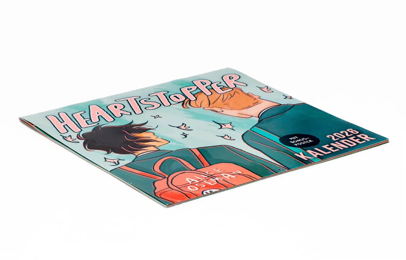 Bild: 9783962444839 | Heartstopper Kalender 2026 | mit Poster | Alice Oseman | Kalender