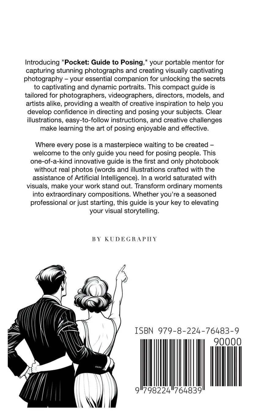 Rückseite: 9798224764839 | Pocket | Guide To Posing | Kudegraphy | Taschenbuch | Englisch | 2024