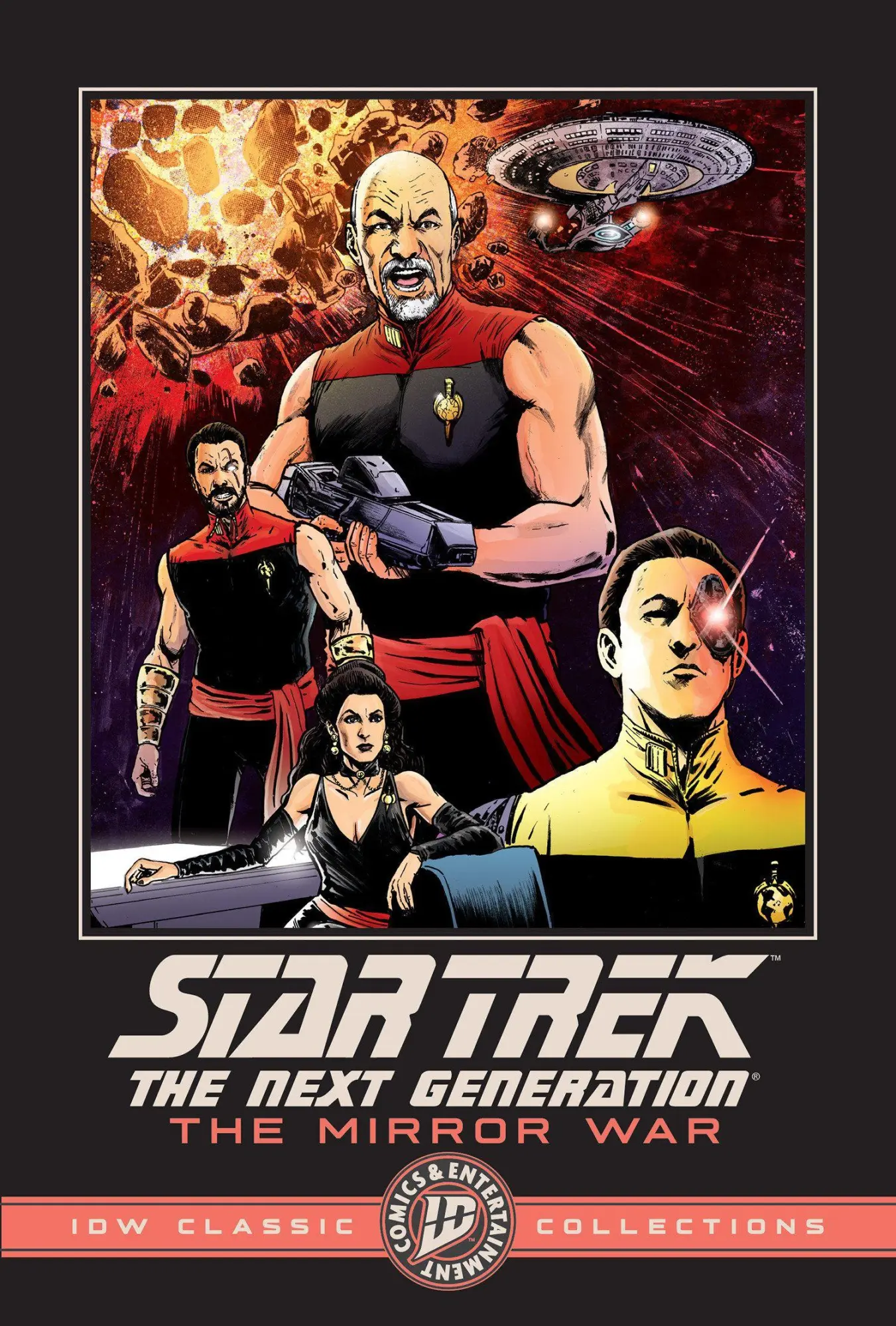 Cover: 9798887244839 | Star Trek: The Next Generation--The Mirror War--IDW Classic...