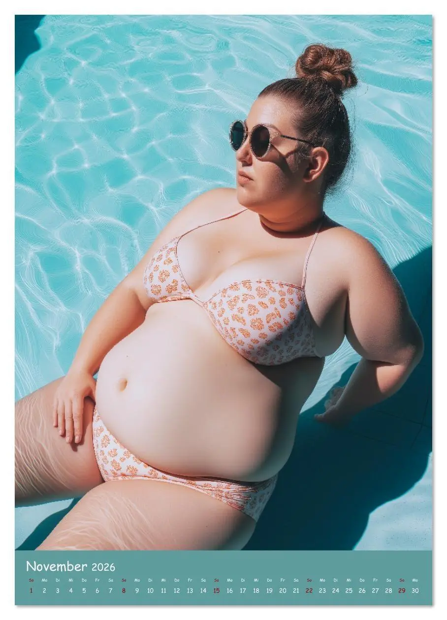 Bild: 9783516244939 | Curvy Pin-up Girls - Verführerische Rundungen am Pool (hochwertiger...