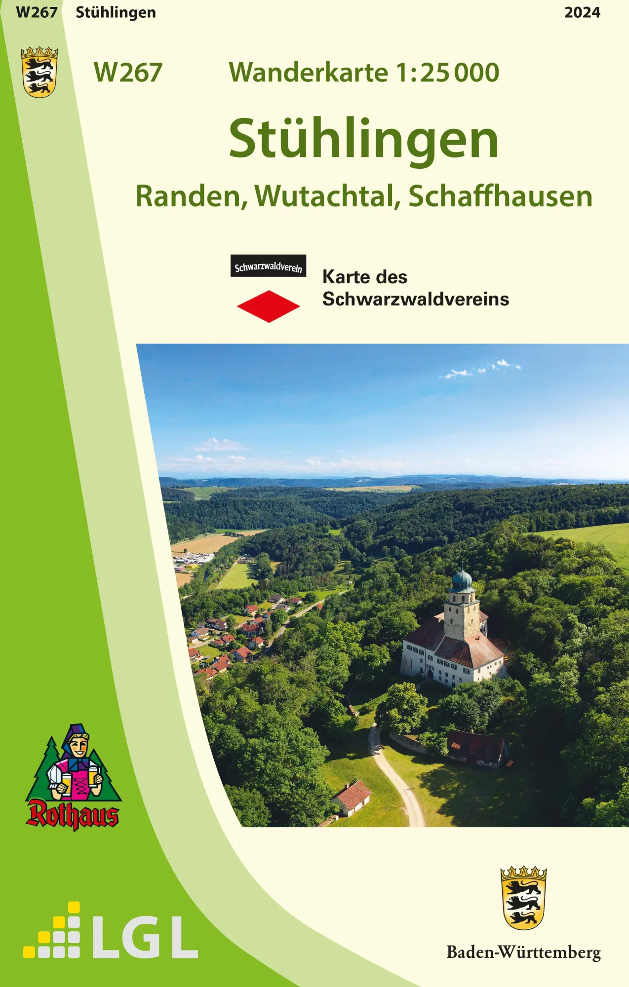 Cover: 9783863984939 | Stühlingen 1:25 000 | Randen, Wutachtal, Schaffhausen | (Land-)Karte