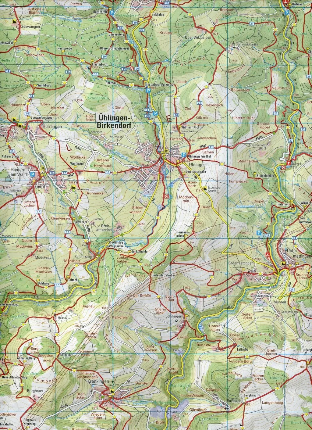 Bild: 9783863984939 | Stühlingen 1:25 000 | Randen, Wutachtal, Schaffhausen | (Land-)Karte