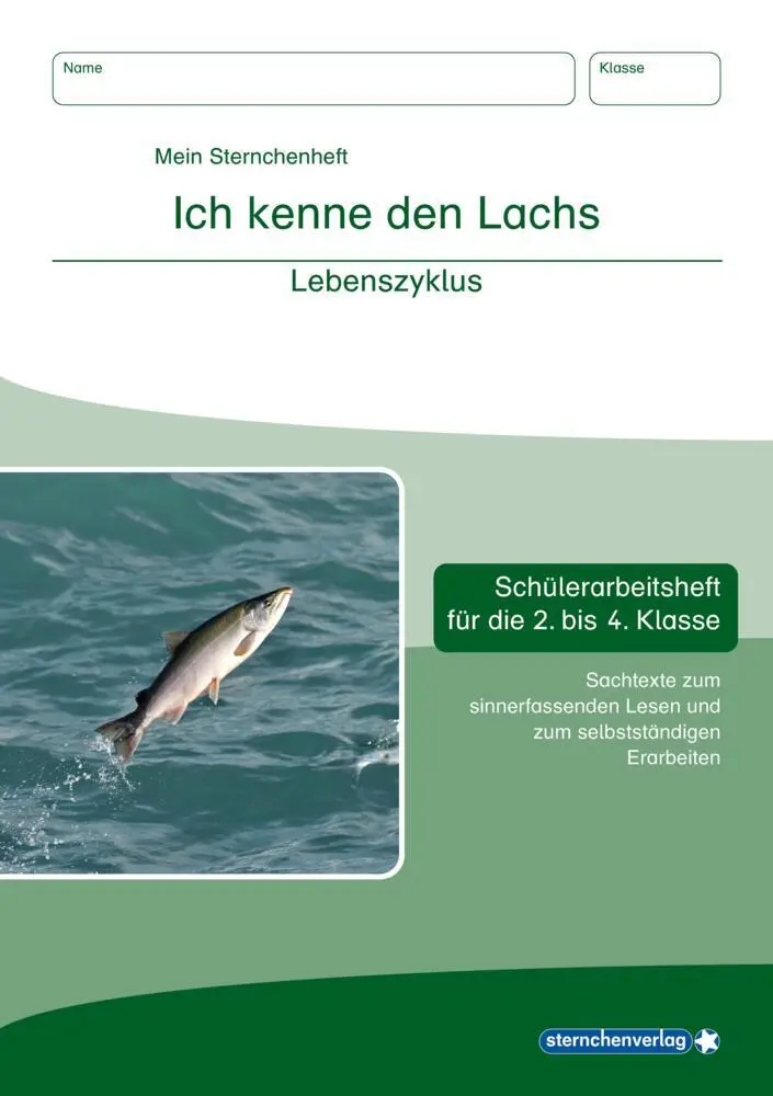 Cover: 9783946904939 | Ich kenne den Lachs - Lebenszyklus | sternchenverlag GmbH (u. a.)