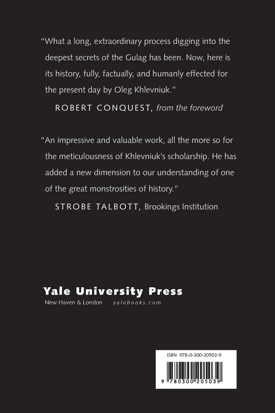 Rückseite: 9780300205039 | The History of the Gulag | From Collectivization to the Great Terror