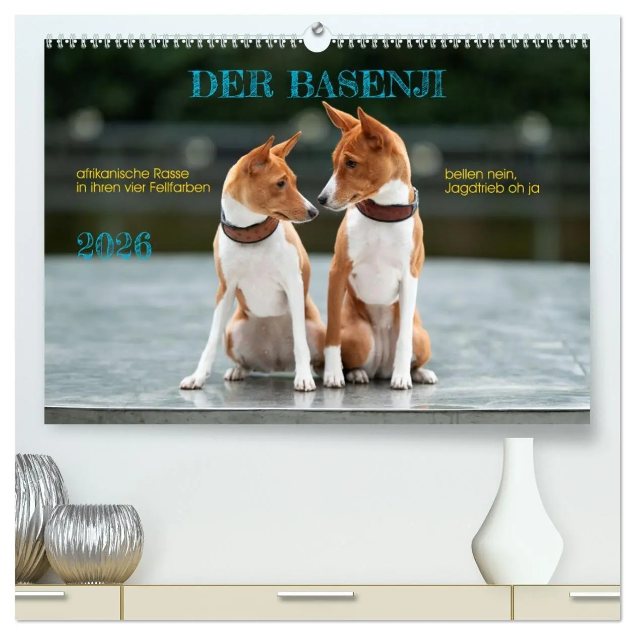 Cover: 9783457355039 | Der Basenji (hochwertiger Premium Wandkalender 2026 DIN A2 quer),...