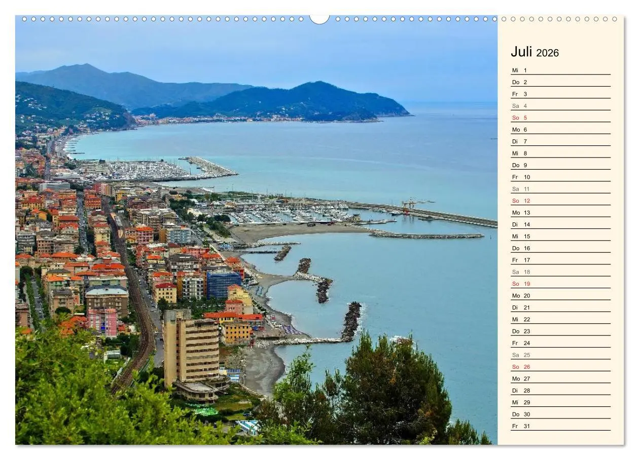 Bild: 9783457975039 | Urlaub an der Italienischen Riviera (hochwertiger Premium...