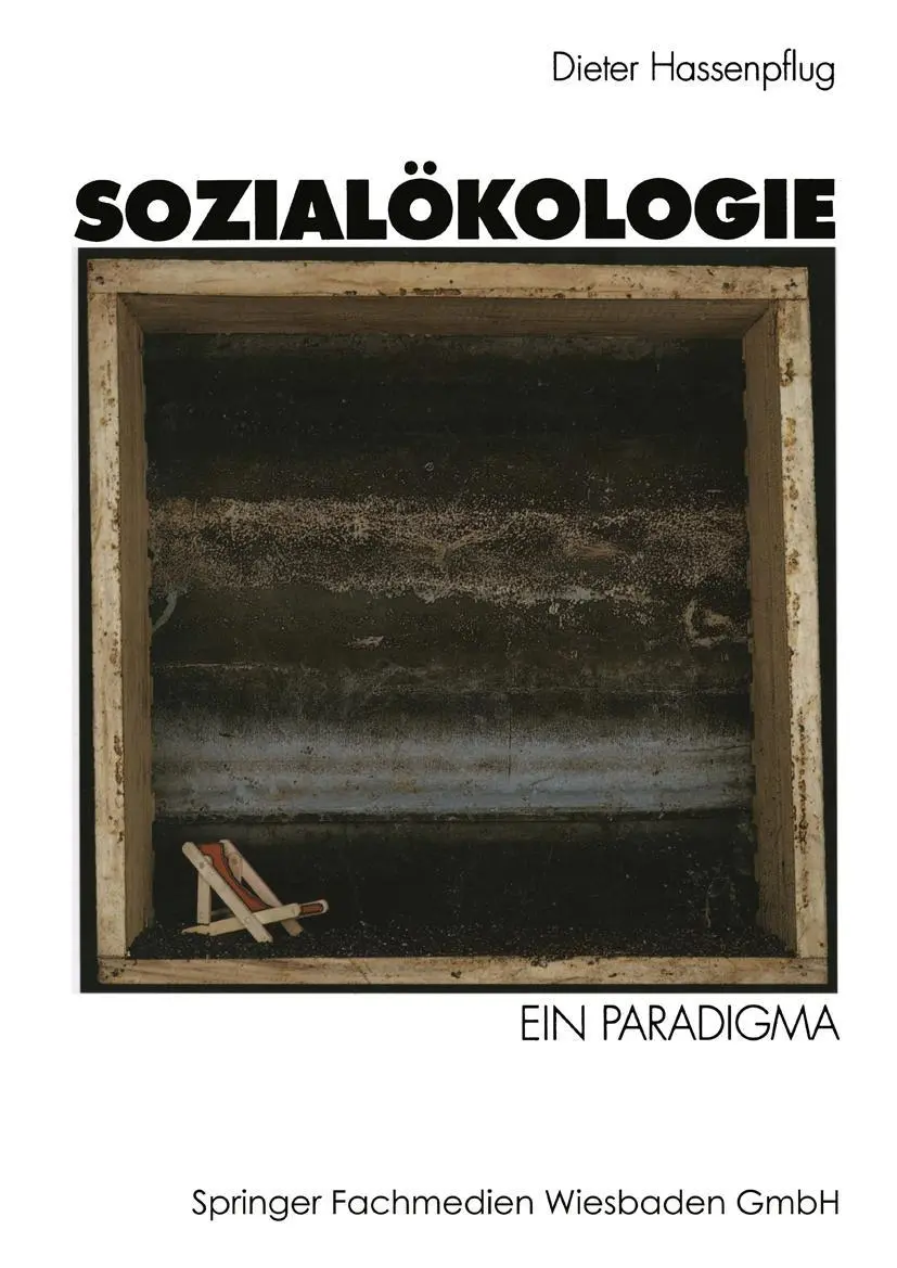 Cover: 9783531125039 | Sozialökologie | Ein Paradigma | Dieter Hassenpflug | Taschenbuch