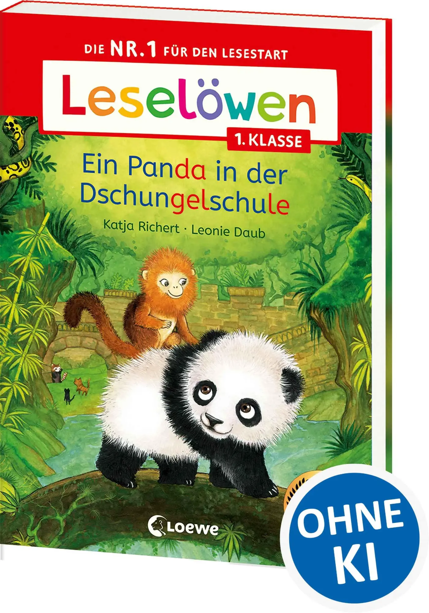 Cover: 9783743225039 | Leselöwen 1. Klasse - Ein Panda in der Dschungelschule | Katja Richert
