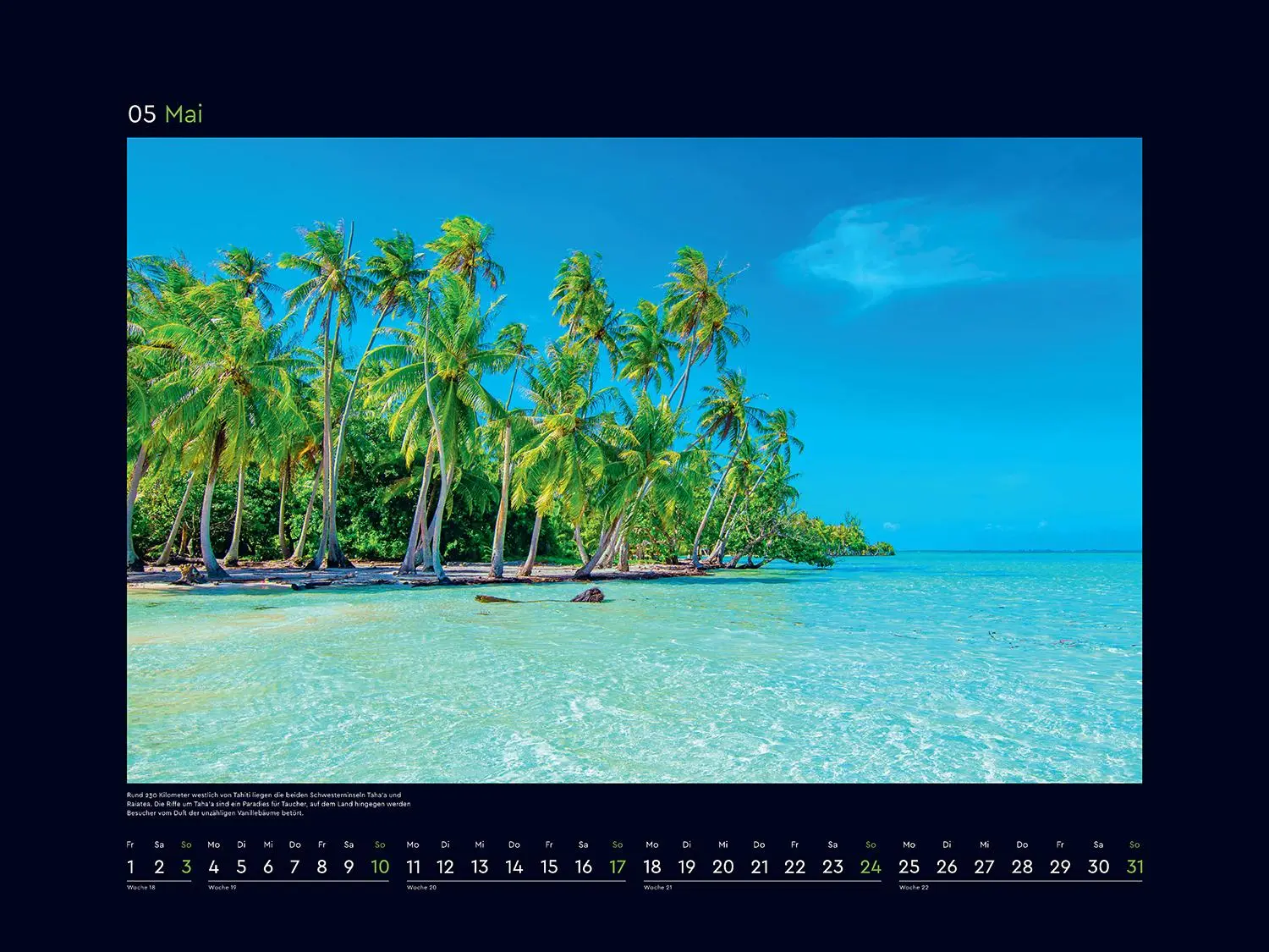 Bild: 9783965915039 | Trauminseln - KUNTH Wandkalender 2026 | Kalender | 14 S. | Deutsch