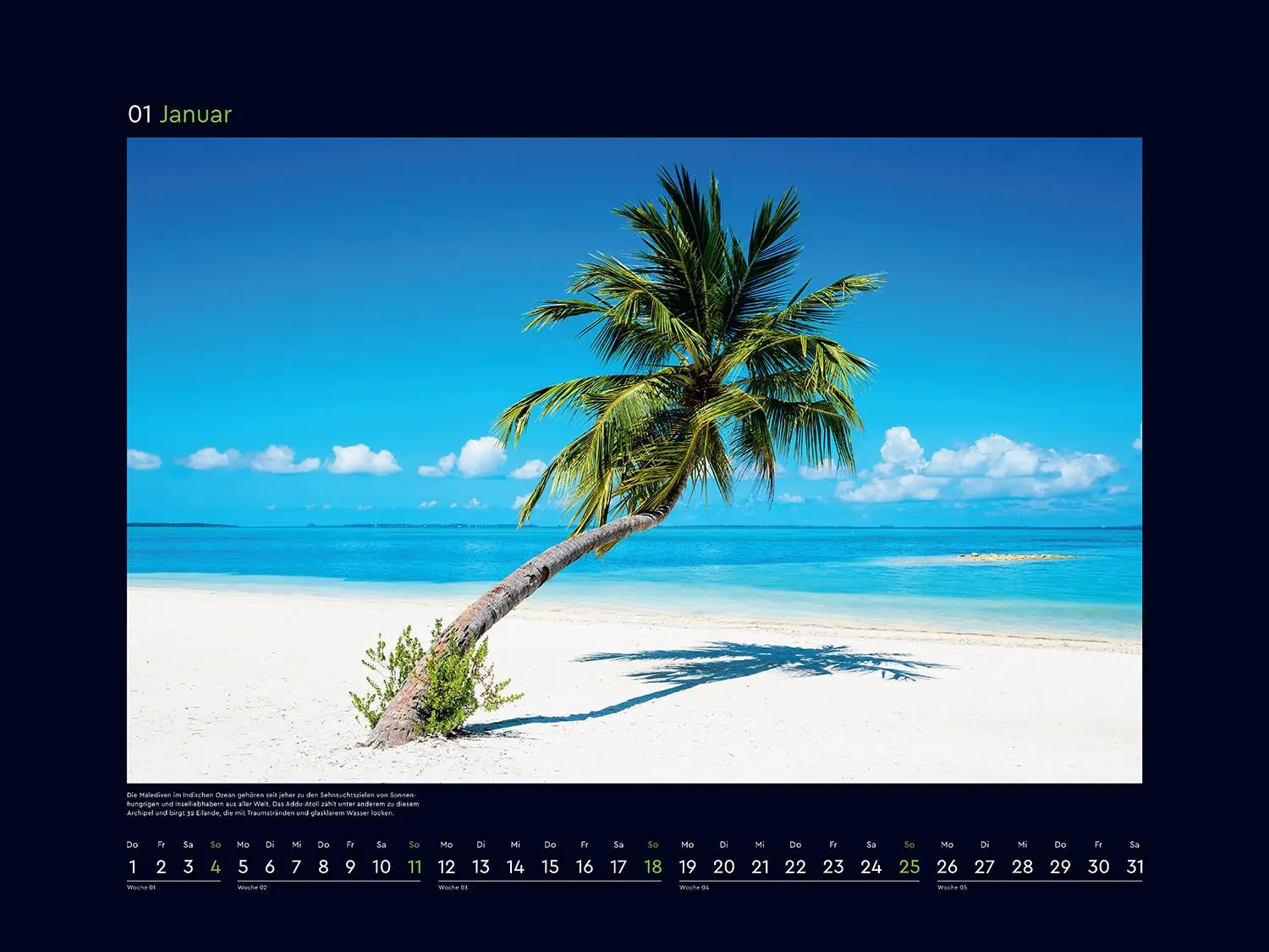Bild: 9783965915039 | Trauminseln - KUNTH Wandkalender 2026 | Kalender | 14 S. | Deutsch