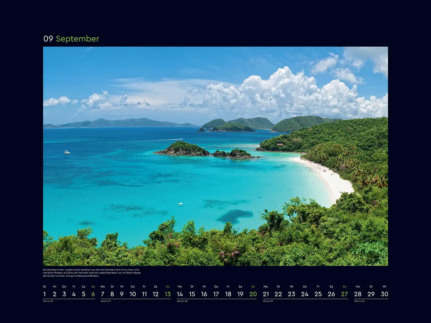 Bild: 9783965915039 | Trauminseln - KUNTH Wandkalender 2026 | Kalender | 14 S. | Deutsch