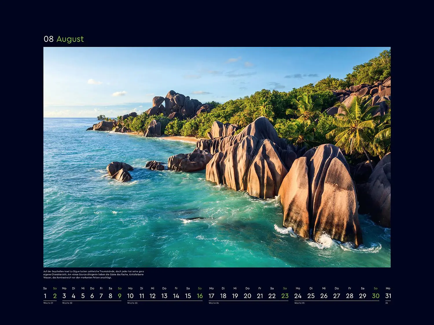 Bild: 9783965915039 | Trauminseln - KUNTH Wandkalender 2026 | Kalender | 14 S. | Deutsch
