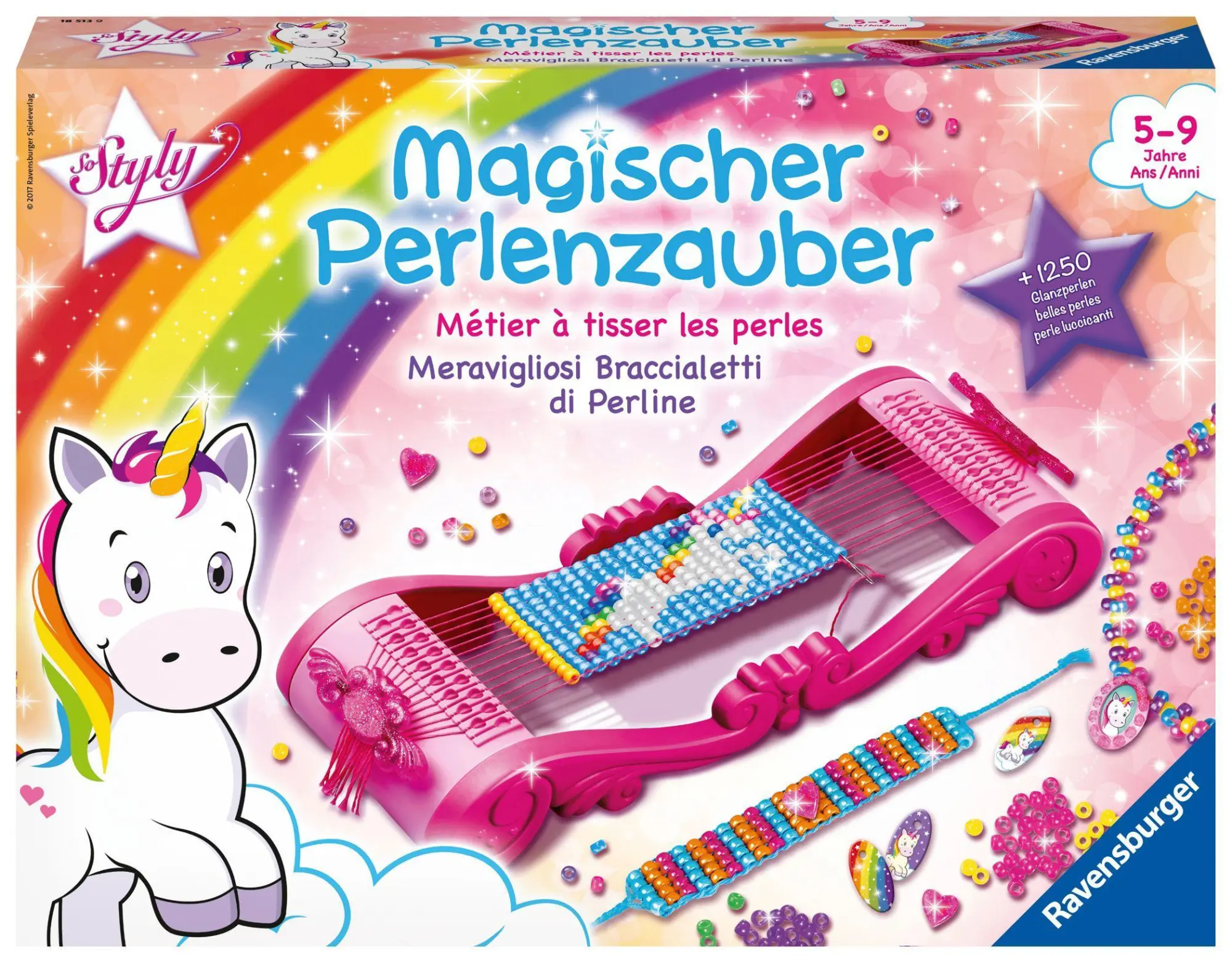 Cover: 4005556185139 | Magischer Perlenzauber Einhorn | Spiel | 18513 | Deutsch | 2017