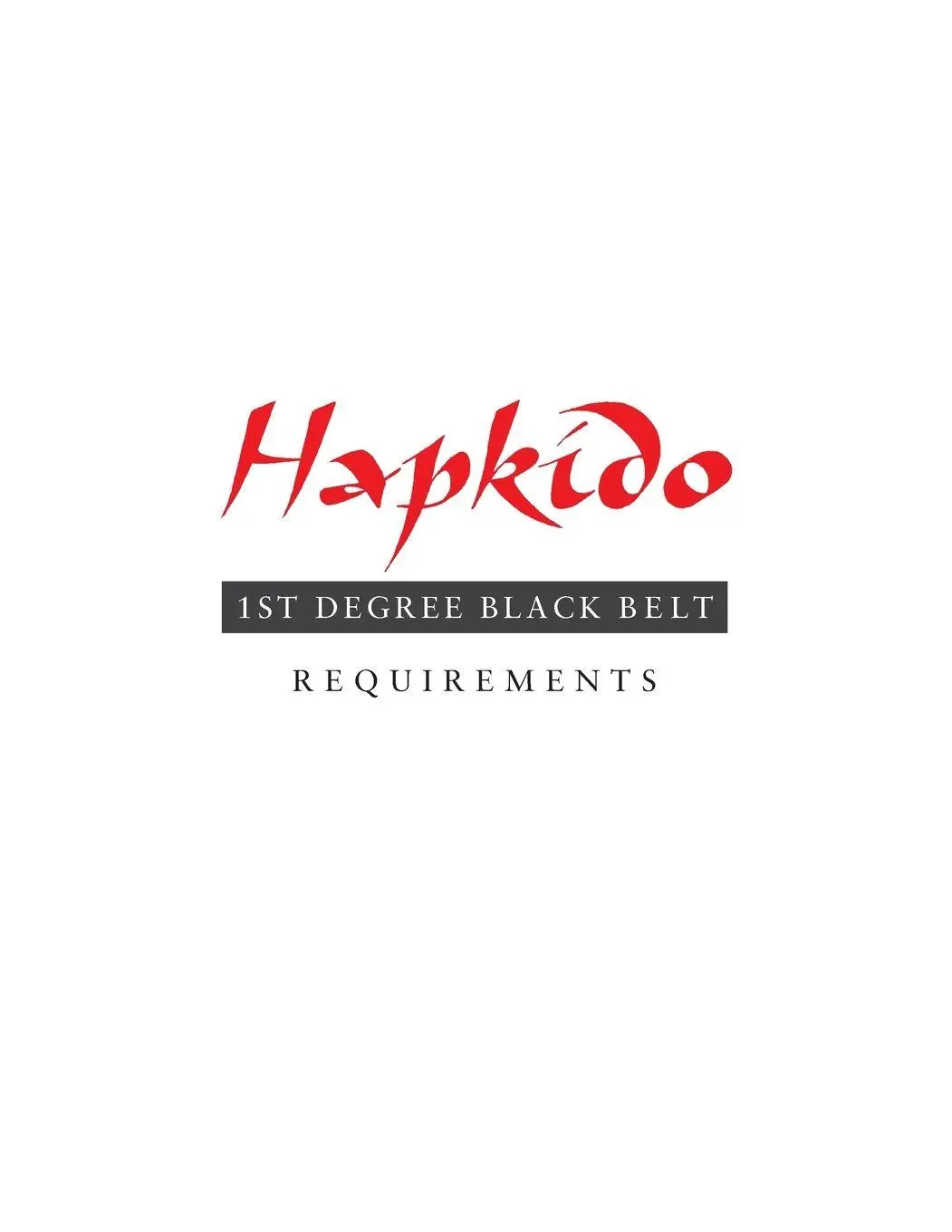 Cover: 9781953225139 | Hapkido | 1st Degree Black Belt Requirements | Marc Tedeschi | Buch